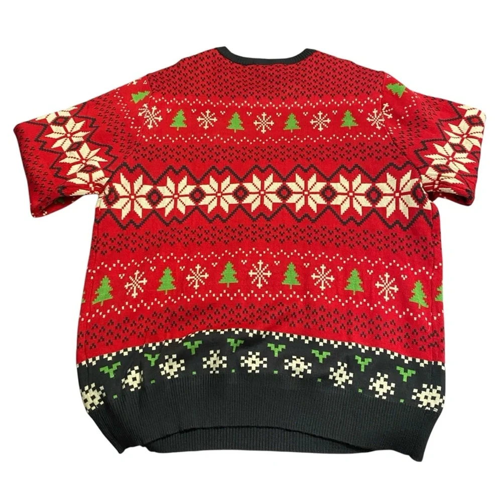 Disney Men Mickey Mouse Feeling Jolly Light Up Sweater